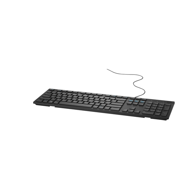 DELL KB216 tastatur Hjem USB QWERTZ Tysk Sort