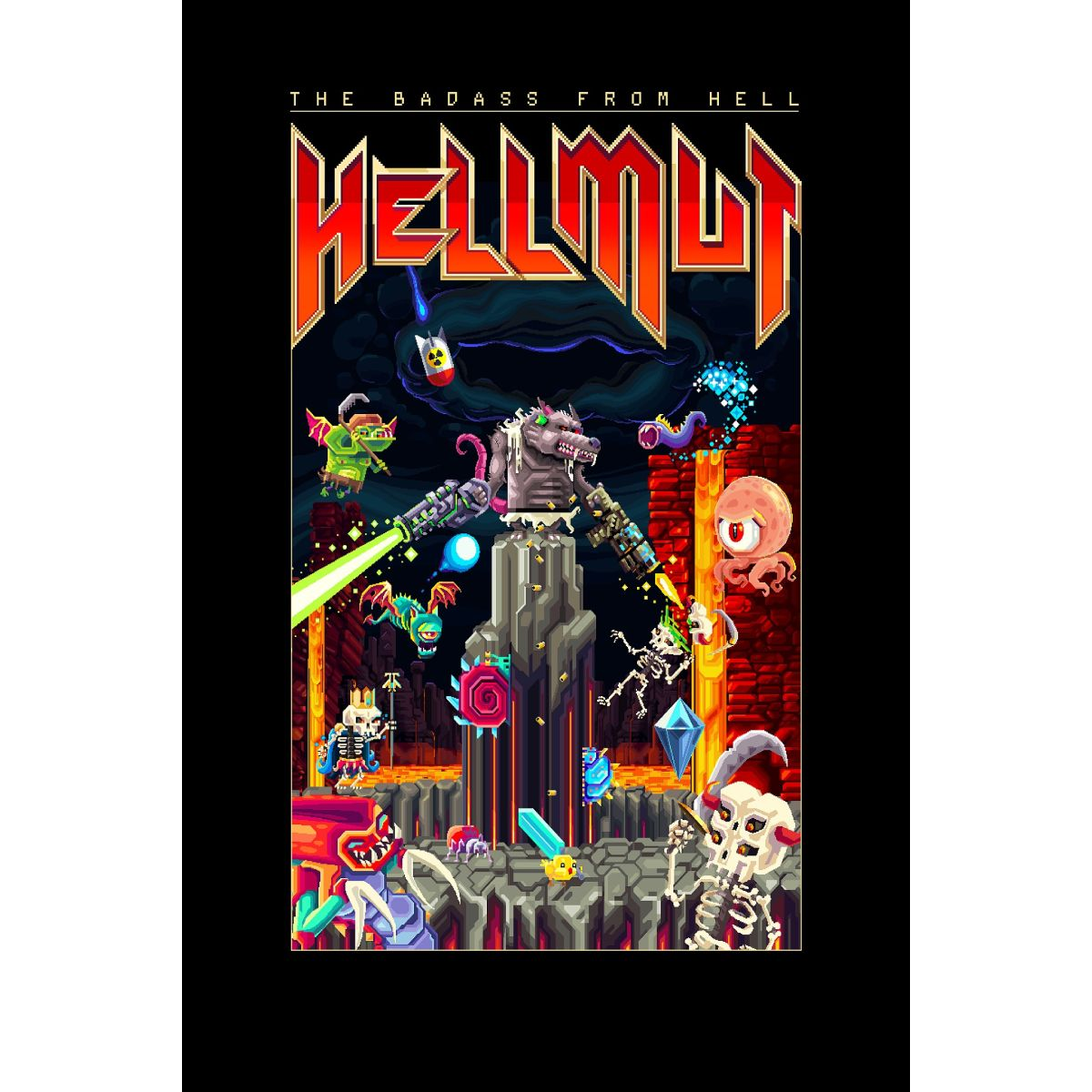 HELLMUT: The Badass from Hell (PC - Steam elektronikus játék licensz)