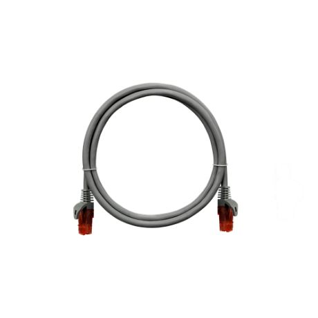 Nikomax Patch кабел UTP, Essential Series, CAT6A, LSZH, 0.3m, сив (NMC-PC4UA55B-ES-003-C-GY)