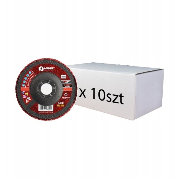 ANDRE KRĄŻEK SZLIFIERSKI CBS 125mm SOFT - BLACK