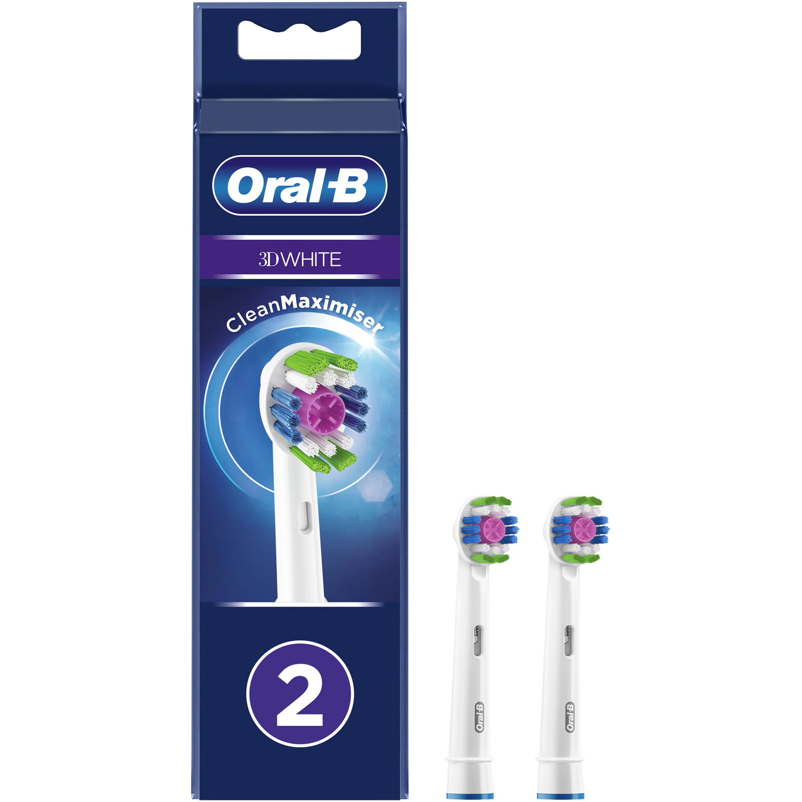 Oral-B 3D Elektromos Fogkefe fej (2db) (EB 3DW 18-2 N)