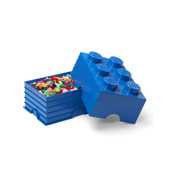 LEGO 40000801 Brick 6 Tároló doboz 16,9L - Kék (40000801)