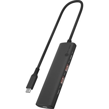 RaidSonic ICY BOX USB-A 3.2 HUB 4 port fekete (IB-HUB1437-CPD)