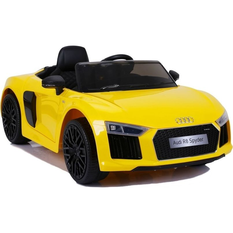 Audi R8 Akkumulátor Jármű JJ2198 Sárga (4716)