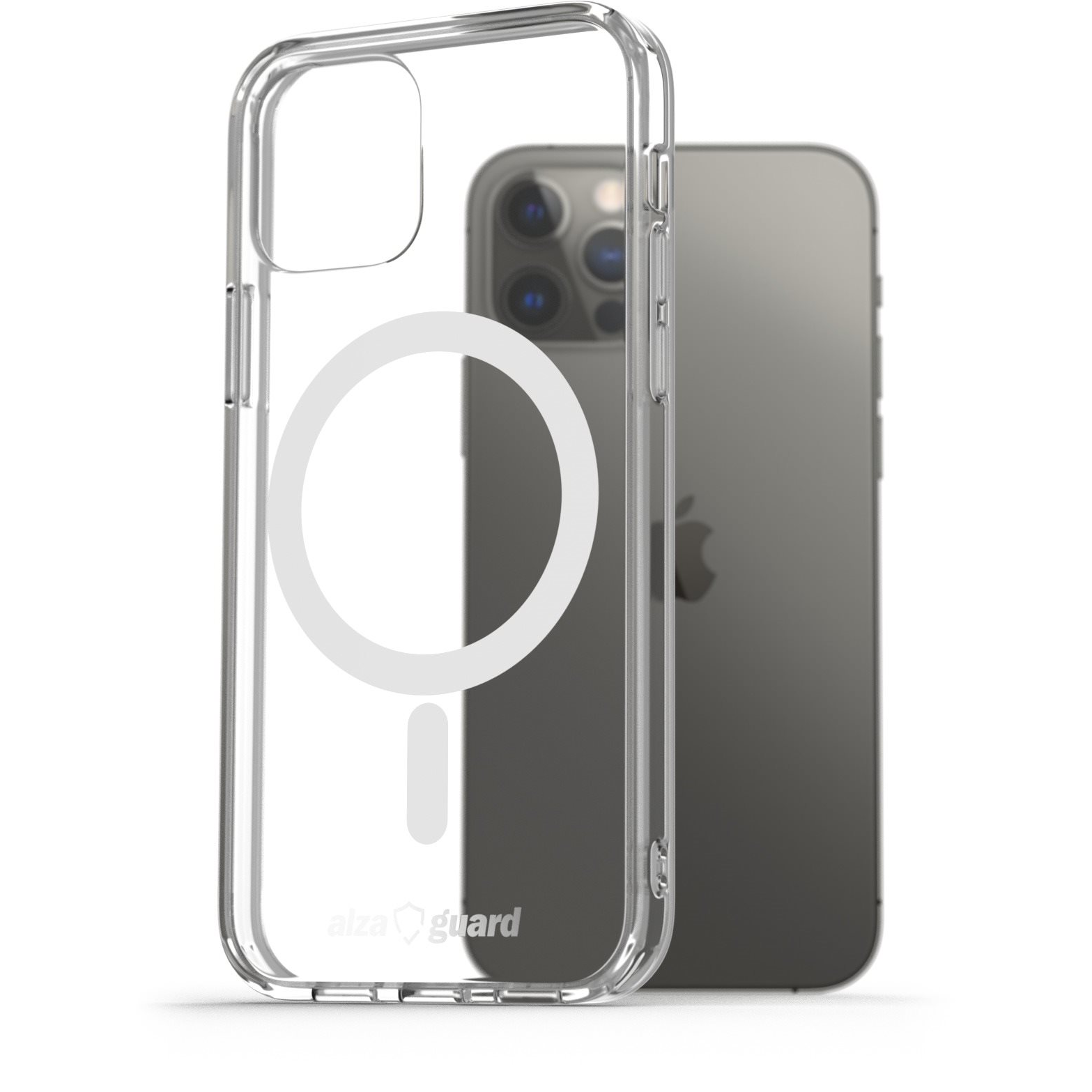 AlzaGuard Crystal Clear TPU Case Compatible with Magsafe iPhone 12/12 Pro tok (AGD-PCMTZ16)