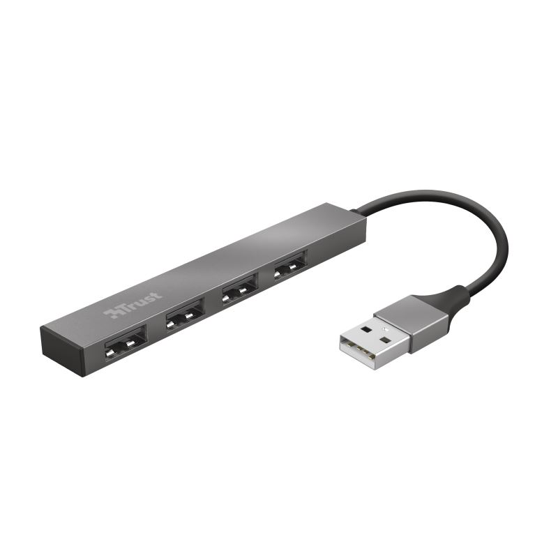 Trust Halyx 4 portos USB 2.0 hub (23786) (trust23786)