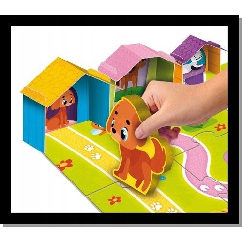 Montessori baby készségfejlesztő játék - farm (304-96886)