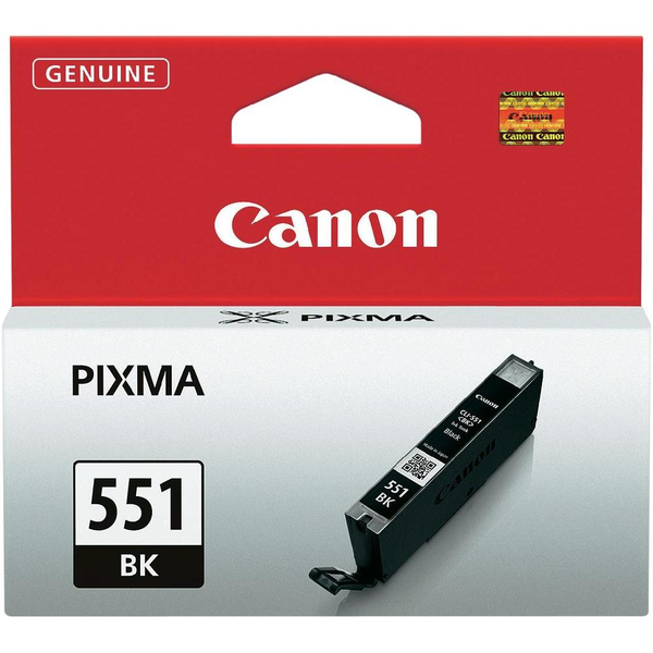 Canon CLI-551BK Черна оригинална мастилена касета 7 мл