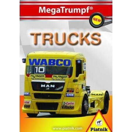 Játék Technikai Kártya - Kamionok 4 Éves kortól, Fiúknak (301522)