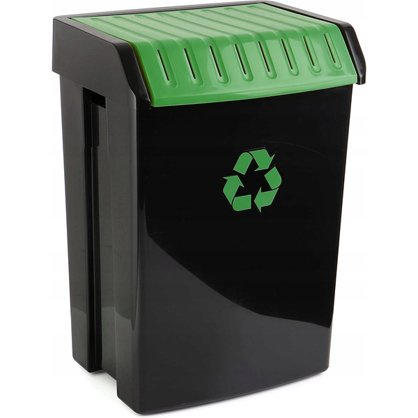 Waste bin 50L green