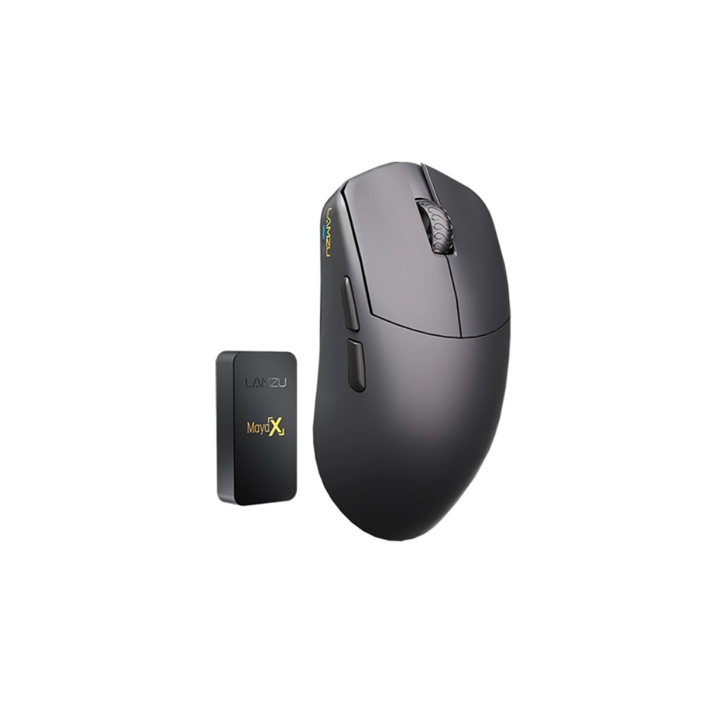 LAMZU Maya X Vezeték Nélküli Gaming Egér 8K Fekete (MAYA X CHARCOAL BLACK)