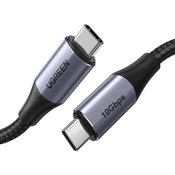 Ugreen 80150 cavo USB USB 3.2 Gen 2 (3.1 Gen 2) USB C Nero