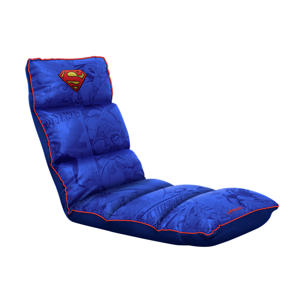 Trust GXT 718SM Rayzee Superman összecsukható gamer padlófotel kék