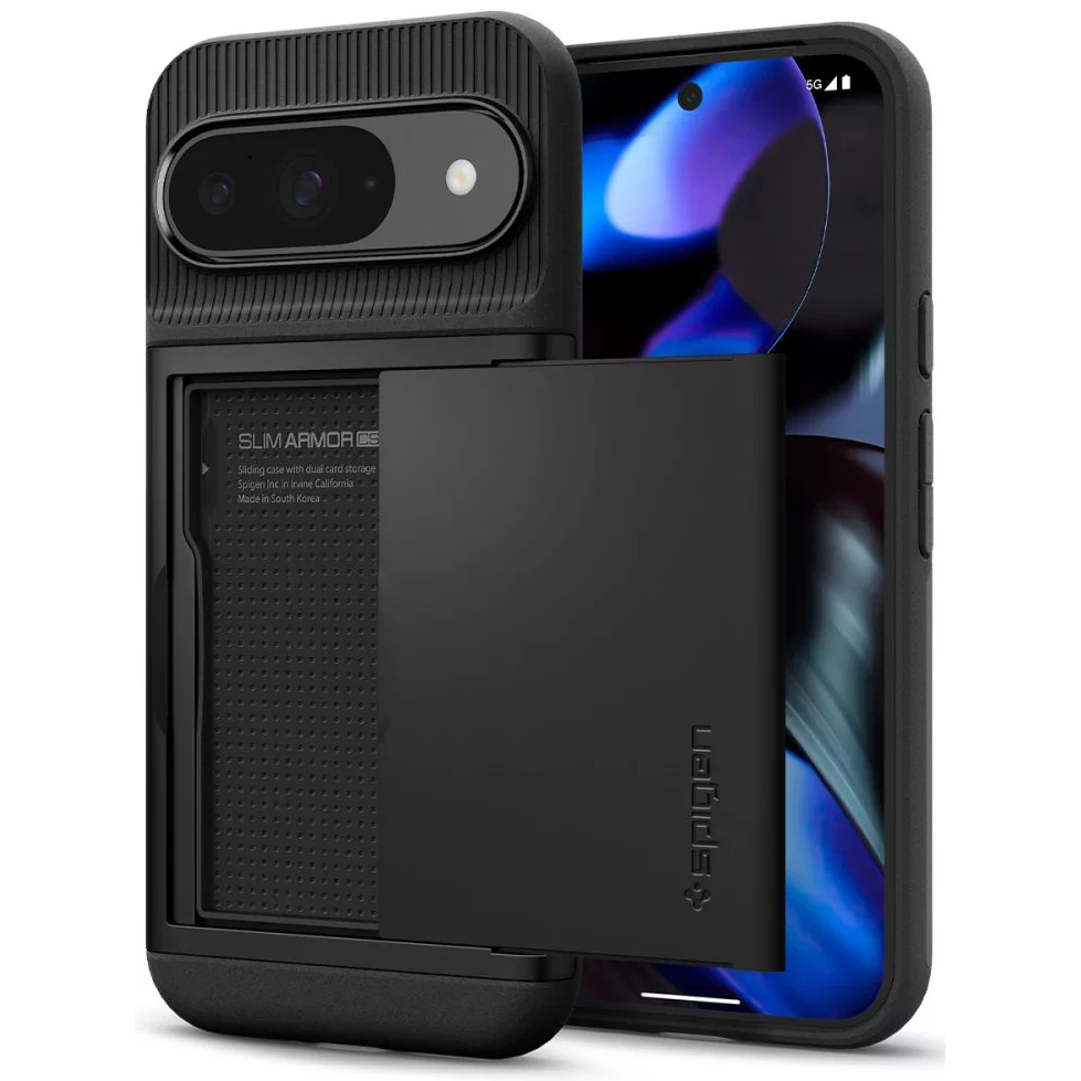 Spigen Slim Armor CS Google Pixel 9 / 9 Pro tok fekete (ACS07695) (ACS07695)