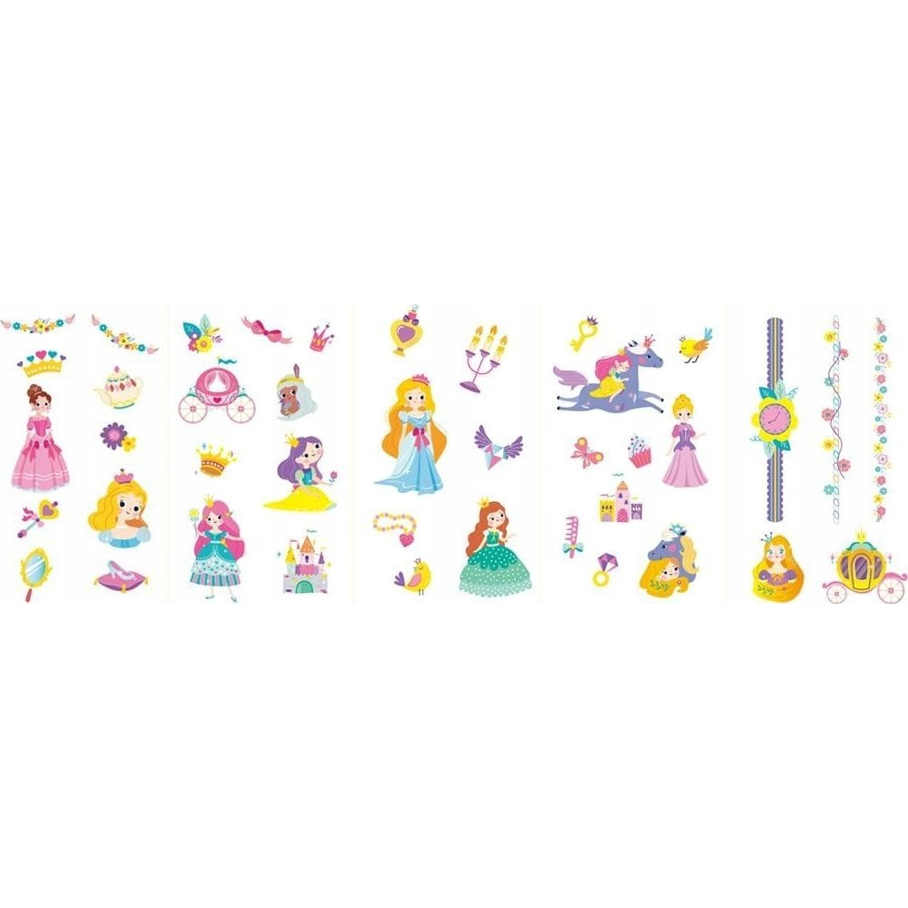 Avenir Tetováló És Körömmatrica Készlet - Hercegnők (GXP-893237)