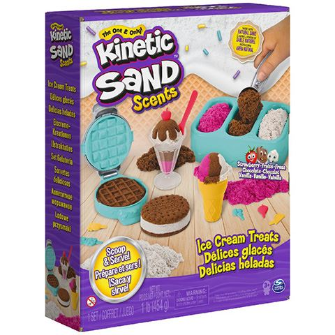 Kinetic Sand Ice Cream Treats Playset