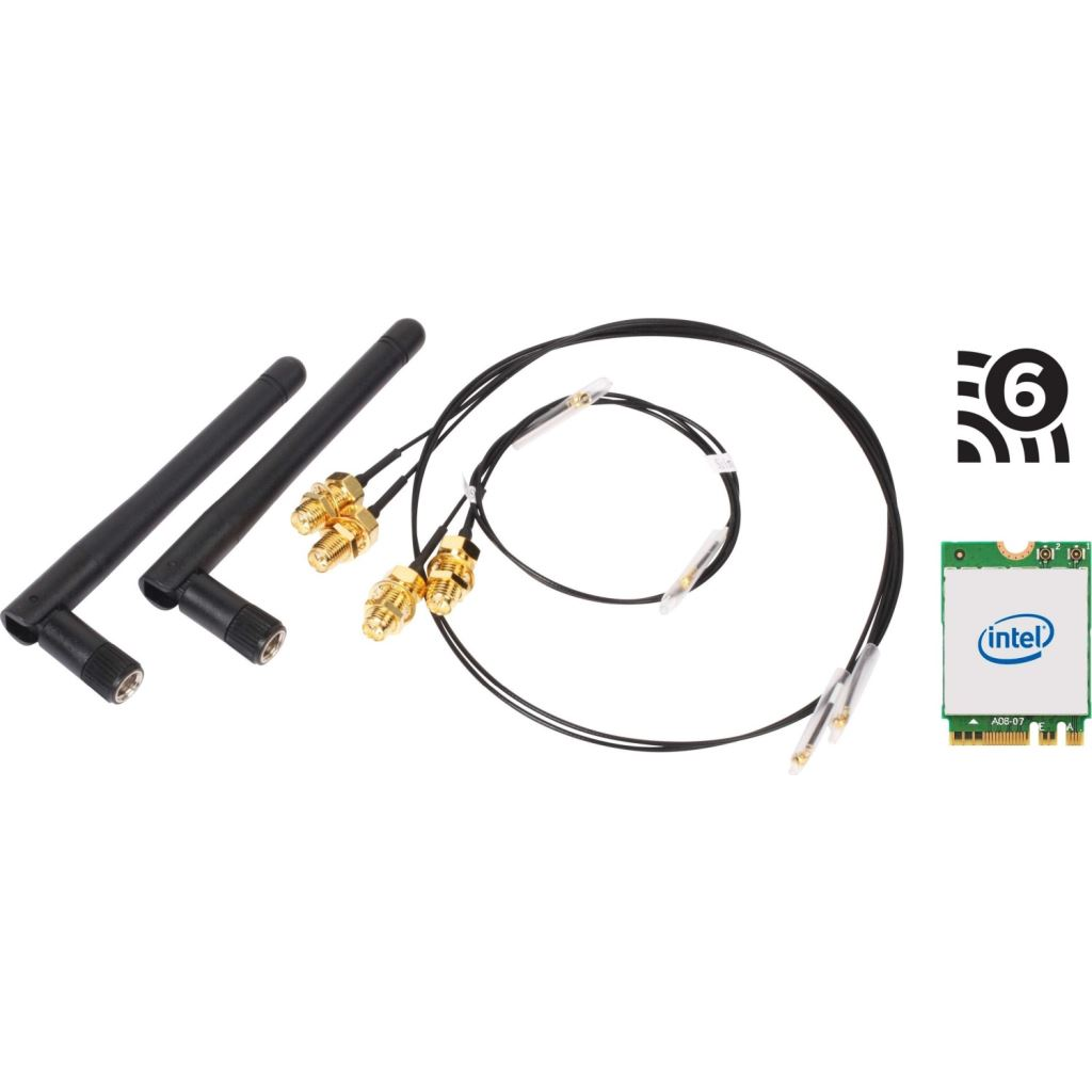 Shuttle Wi-Fi 6 hálózati kártya M.2 (WLN-M1) (WLN-M1)