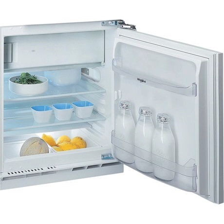 Whirlpool WBUF011 kombi-køleskab Indbygget 126 L E Grå