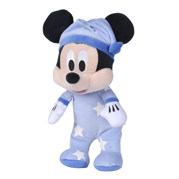 Plyšák Simba Toys Mickey Mouse svítící ve tmě 25 cm