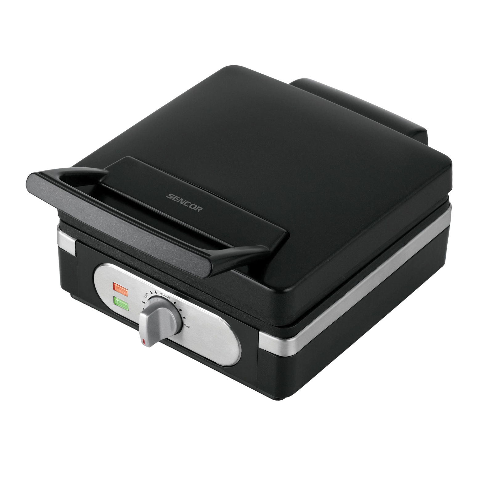Sencor SWF 2010BK Gofrisütő 1000W - Fekete (SWF 2010BK)