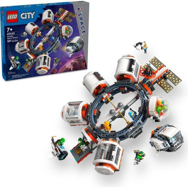 LEGO City 60433 Modulární vesmírná stanice