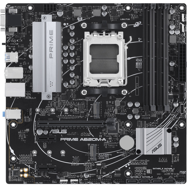 ASUS PRIME A620M-A-CSM AMD A620 Socket AM5 Micro ATX