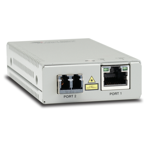 Allied Telesis AT-MMC2000/LC-960 netværksomformer til medie 1000 Mbit/s 1310 nm Multitilstand Grå