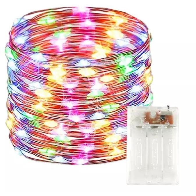 X-Site TXD-007 LED fényfüzér, 5 m, színes (TXD007RGB-1691)