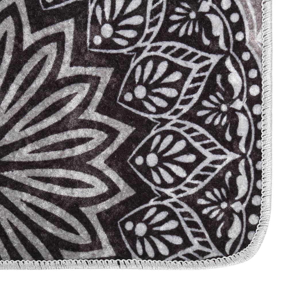 mintás csúszásmentes mosható szőnyeg 190 x 300 cm (337986)