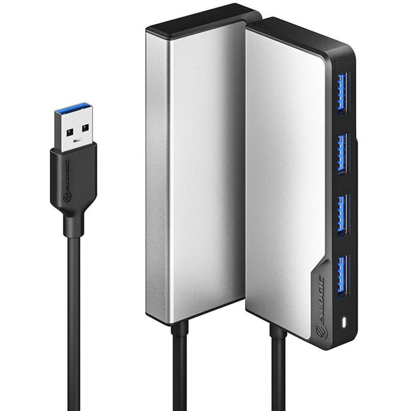 ALOGIC USB-A Fusion SWIFT 4-in-1 USB 3.2 Gen 1 (3.1 Gen 1) Type-A 5000 Mbit/s Grå