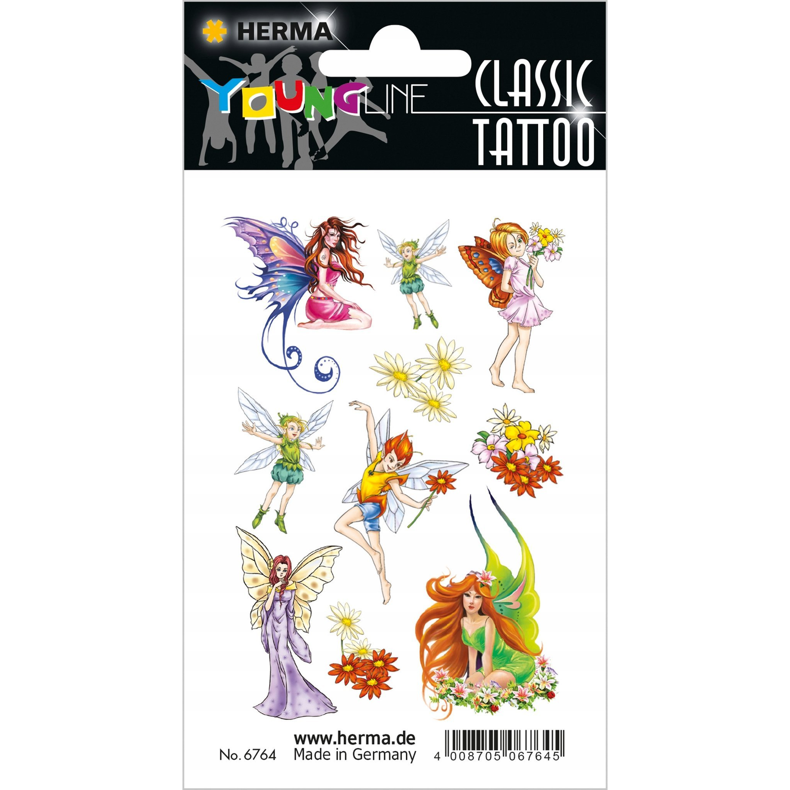 Tetováló Matrica Herma Tündérek Színes (573935)
