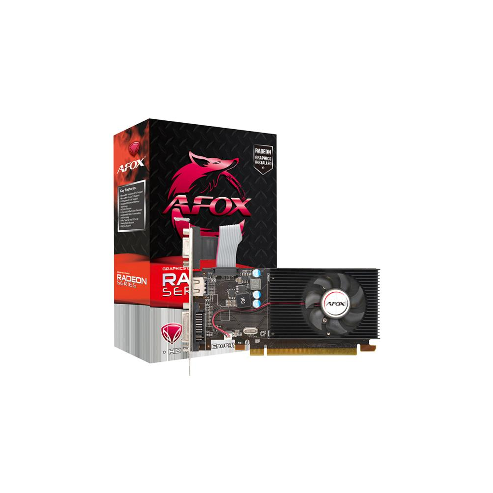 AFOX RADEON R5 220 1GB DDR3 64BIT DVI HDMI VGA LP (AFR5220-1024D3L5)