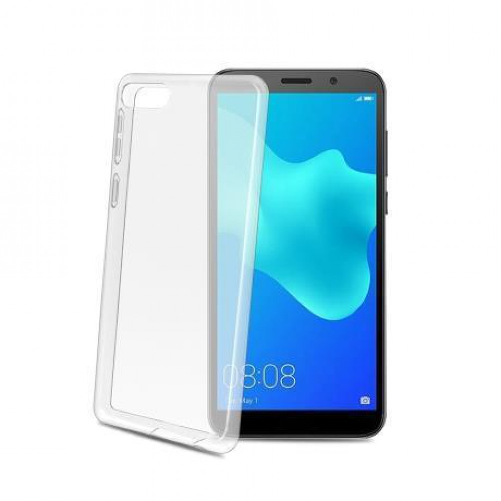 Celly 8021735743873 Huawei Y5 (2018) Szilikon Hátlap - Átlátszó (8021735743873)