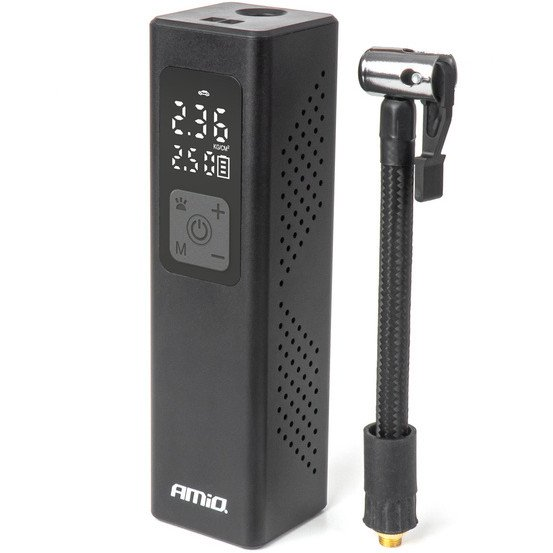 Autó Kompresszor Led Kijelzővel 12v 100w Amio-04376