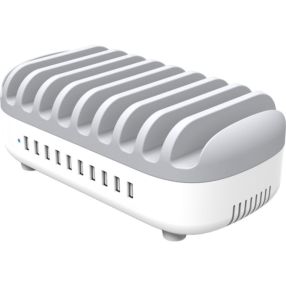 ORICO 120W 10 Port USB Smart Desktop Charging Stand Station (DUK-10P-V1-EU-WH-BP)