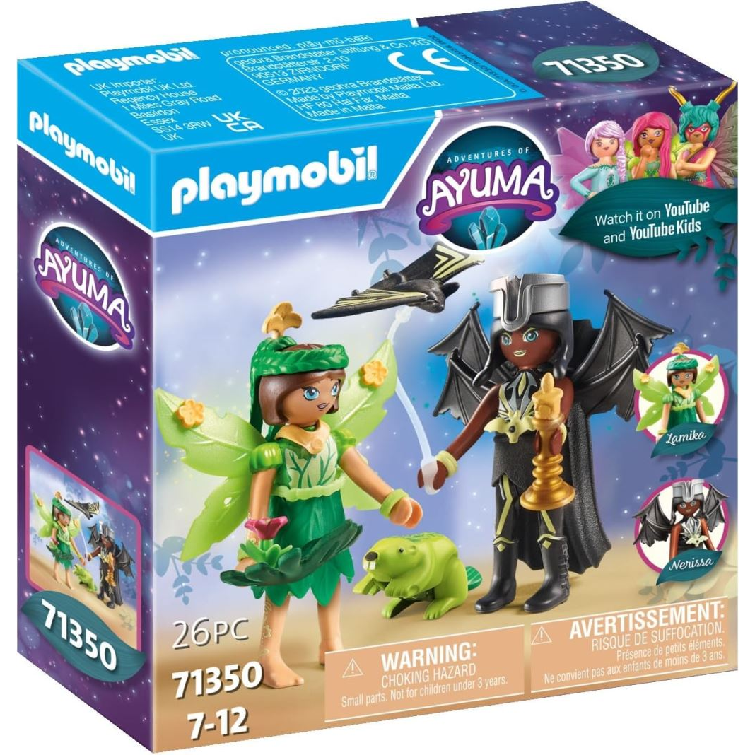 Playmobil Ayuma Forest Fairy & Bat Fairy lélekállataikkal (71350) (paymobil71350)