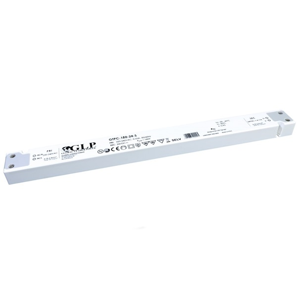 GLP GTPC-150-24-S 150W 24V IP20 LED tápegység (GTPC-150-24-S)