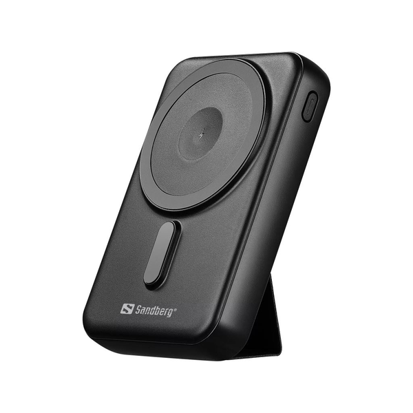 Sandberg Mag Wireless Powerbank 10000 10000 mAh Bezdrátové nabíjení Černá