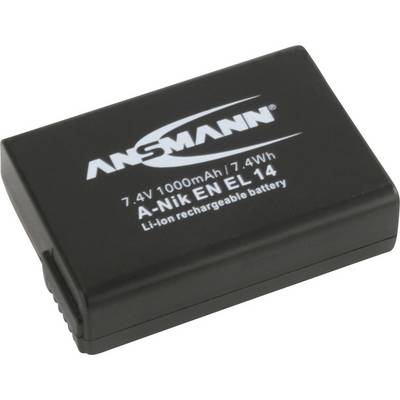 EN-EL14 Nikon kamera akku 7,4V 1000 mAh, Ansmann (1400-0042)