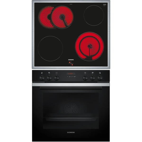 Siemens iQ300 HE273ABS3 + EA64RGNA1E kooktoestelaccessoire Keramisch Elektrische oven