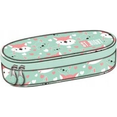 Majewski St. Right Rókás Ovális Tolltartó - Lovely Fox (5903235664762)