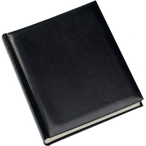 walther+ design FA-373-B Fotóalbum (Sz x Ma) 31 cm x 37 cm Fekete 80 oldal (FA373B)
