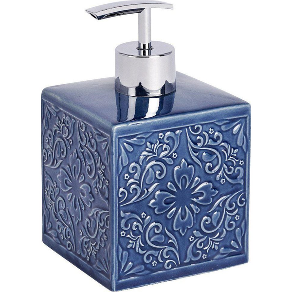 Dispensador De Jabón De Cerámica Cordoba, Azul