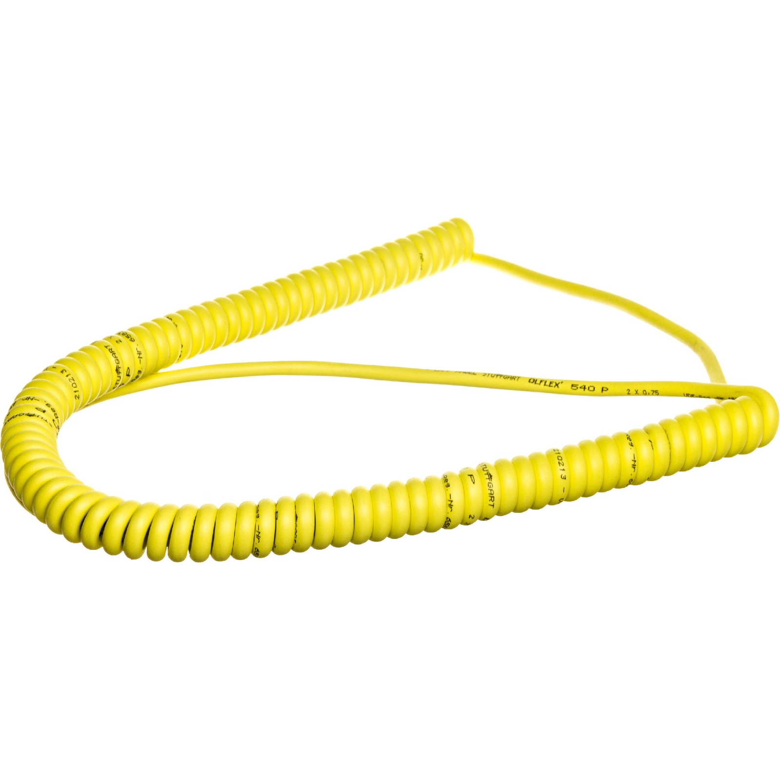 LAPP 73220150 Spirálkábel ÖLFLEX® SPIRAL 540 P 1500 mm / 5000 mm 3 G 1.50 mm² Sárga 1 db (73220150)