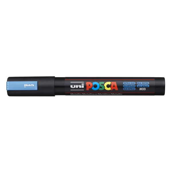 POSCA Marker UNI  PC-5M blau metallic