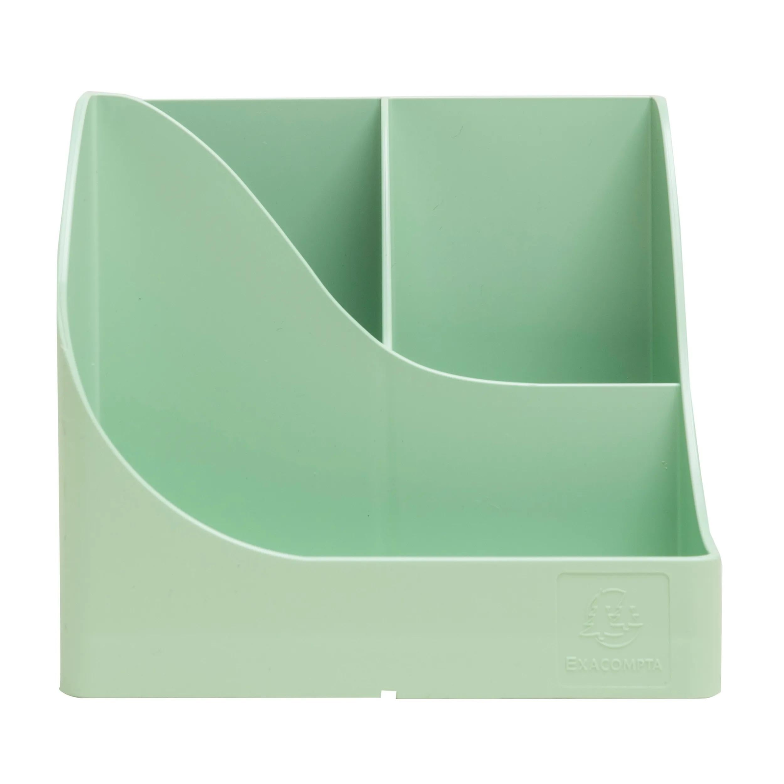 Exacompta Authentic 5 rekeszes Asztali rendező - Zöld (69580D)