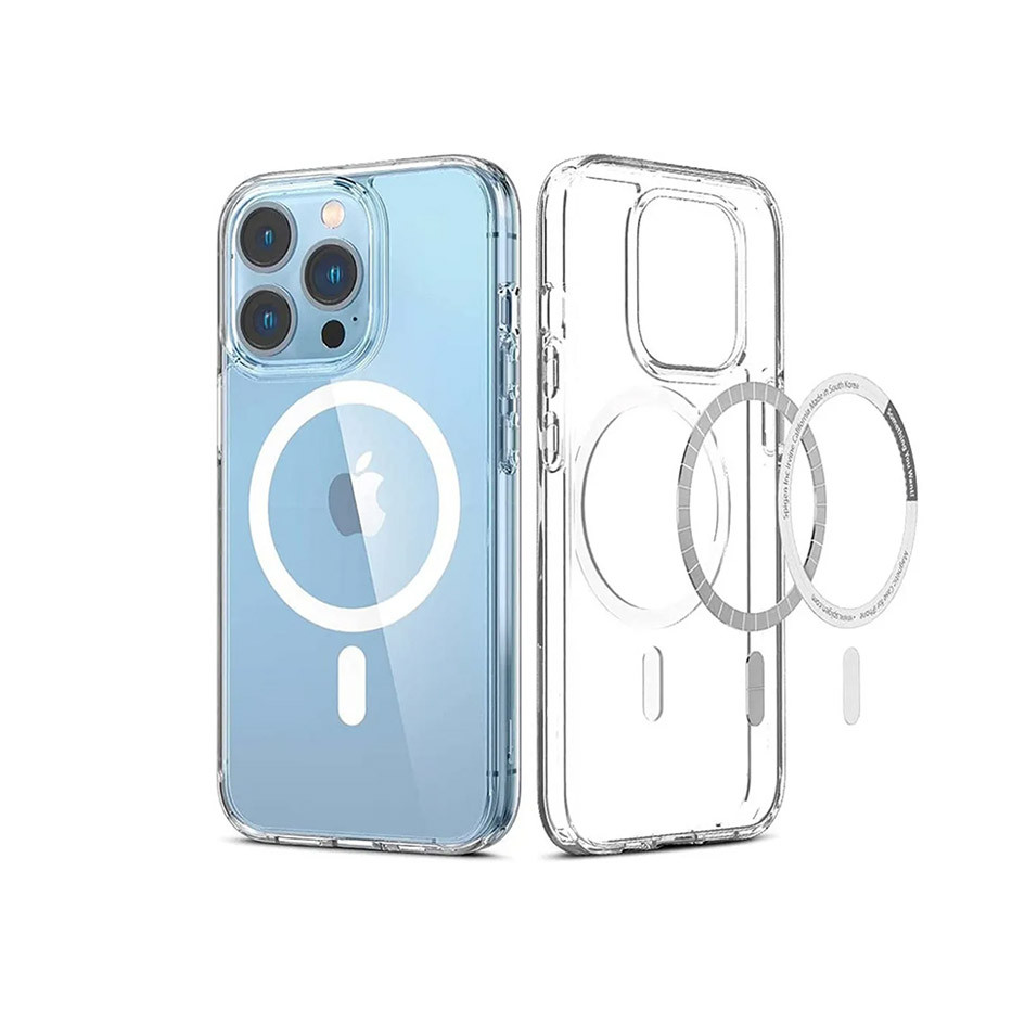 Apple iPhone 12/12 Pro szilikon hátlap - Clear Mag Cover - átlátszó (PT-6804)