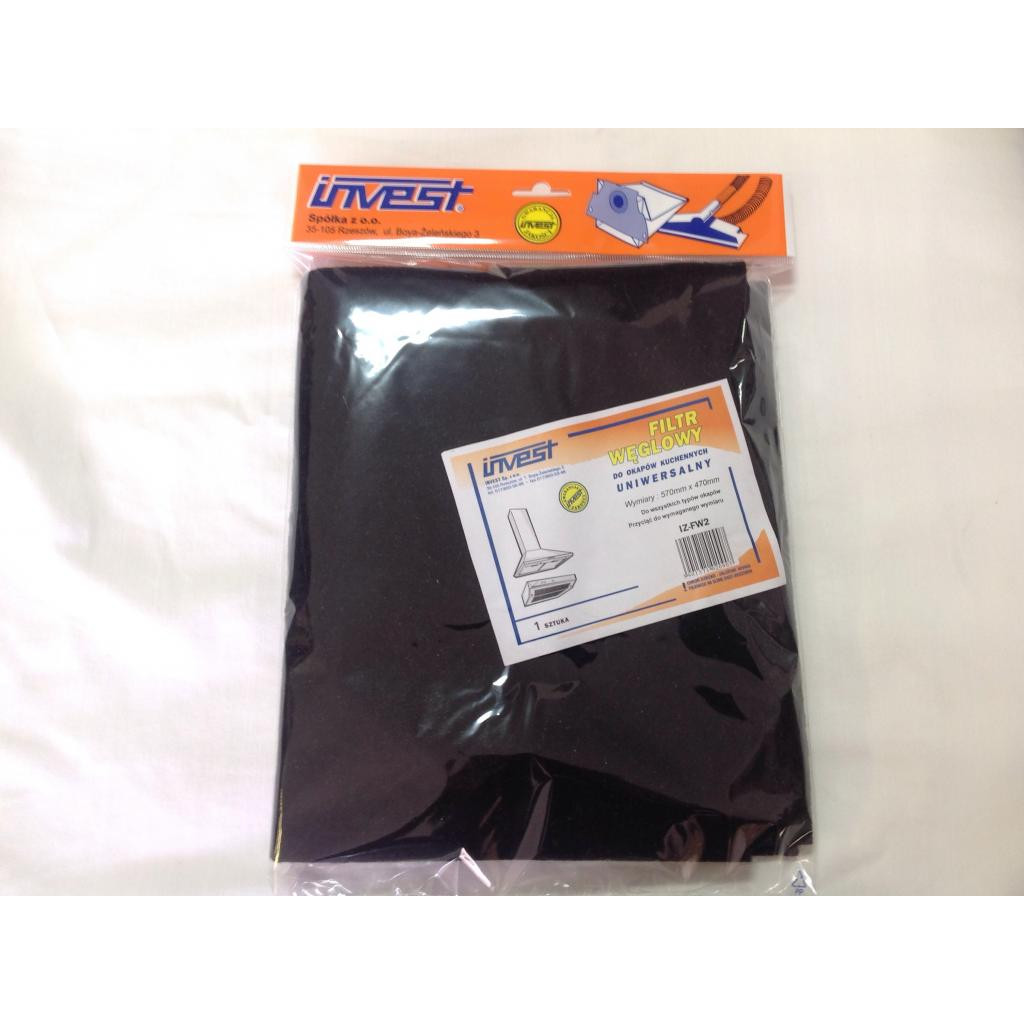IZ-FW2 UNIVERZÁLIS PÁRAELSZÍVÓ SZÉNFILTER 570X475MM (GA478) (GA478)