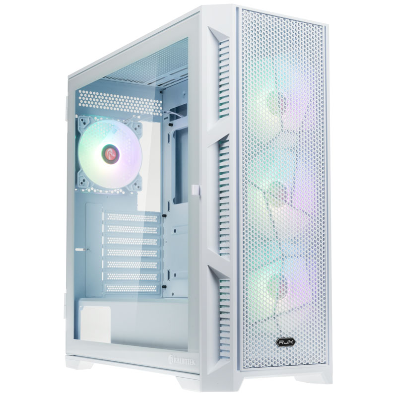 Raijintek Ponos Ultra MS4 Számítógépház - Fehér (0R20B00228)