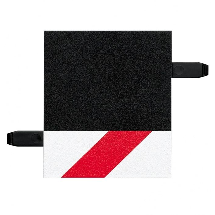 Carrera EVO/D132/D124 - 20589 egyenes külső kerékvető 1/4 (4db) (GCX3412) (GCX3412)